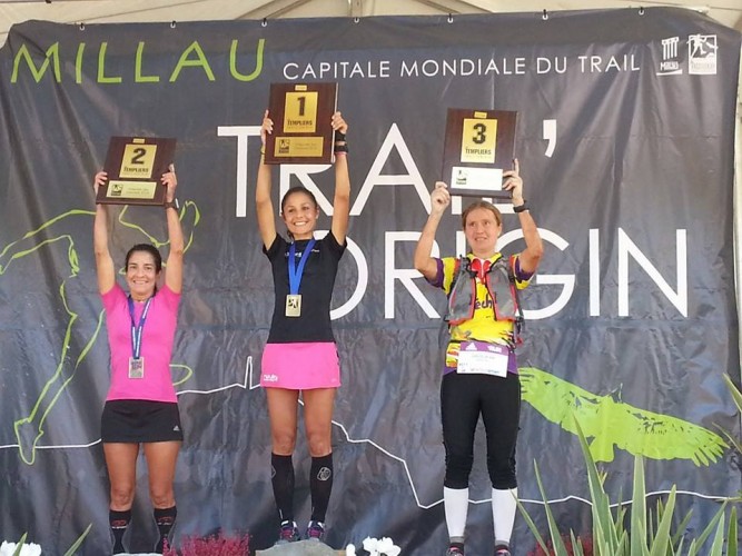 podium femmes Intégrale des Causses