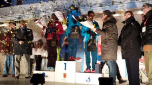 Podium femmes Corrida de Houilles