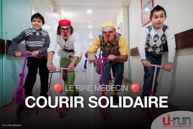 courir solidaire avec le rire solidaire