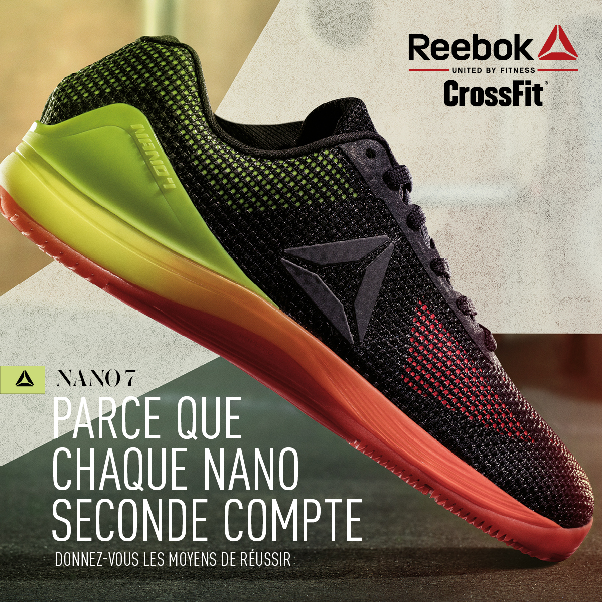 Duplicatie stoel joggen La nouvelle chaussure de crossfit Reebok : la Nano 7.0 - U Run