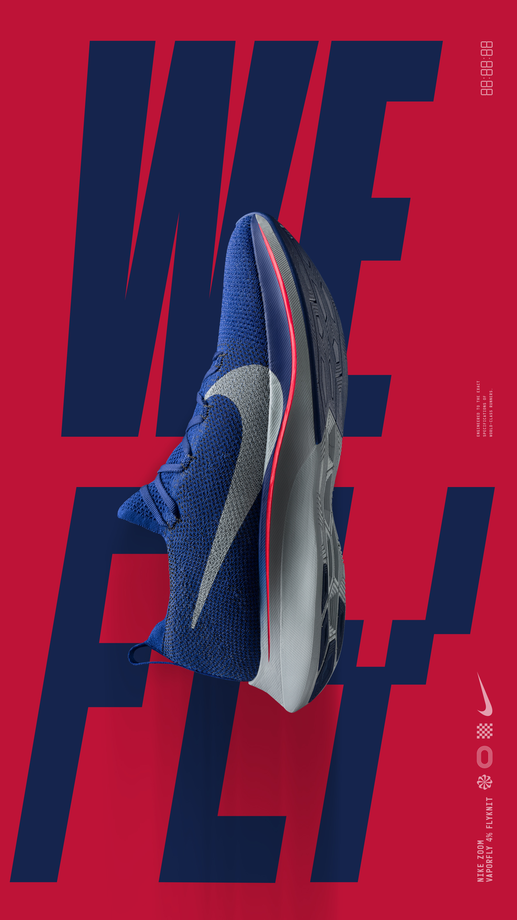 nike vaporfly 4 bleu