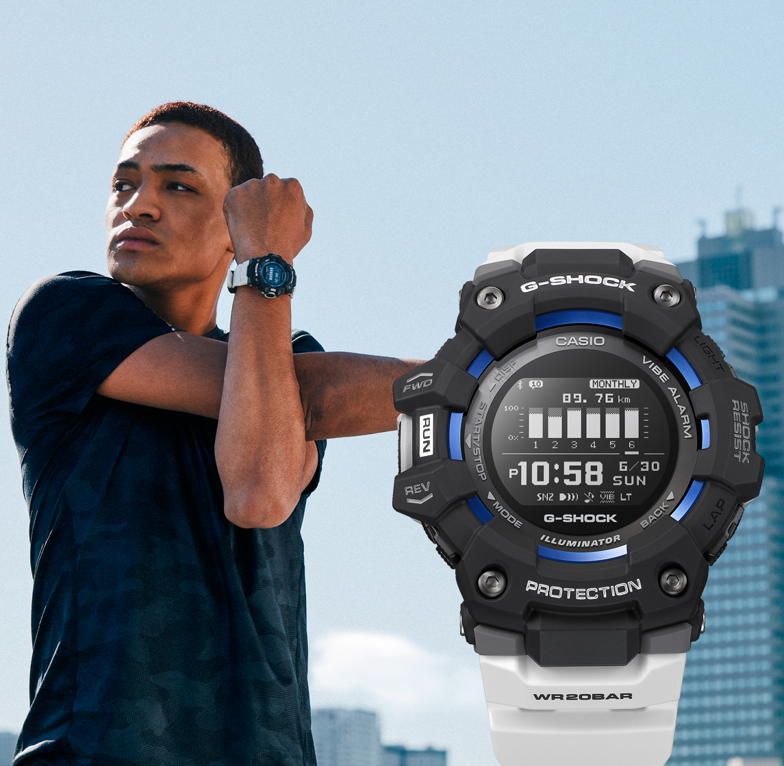 G-Squad HR de Casio : montre cardio connectée pour l'outdoor ! - U Run