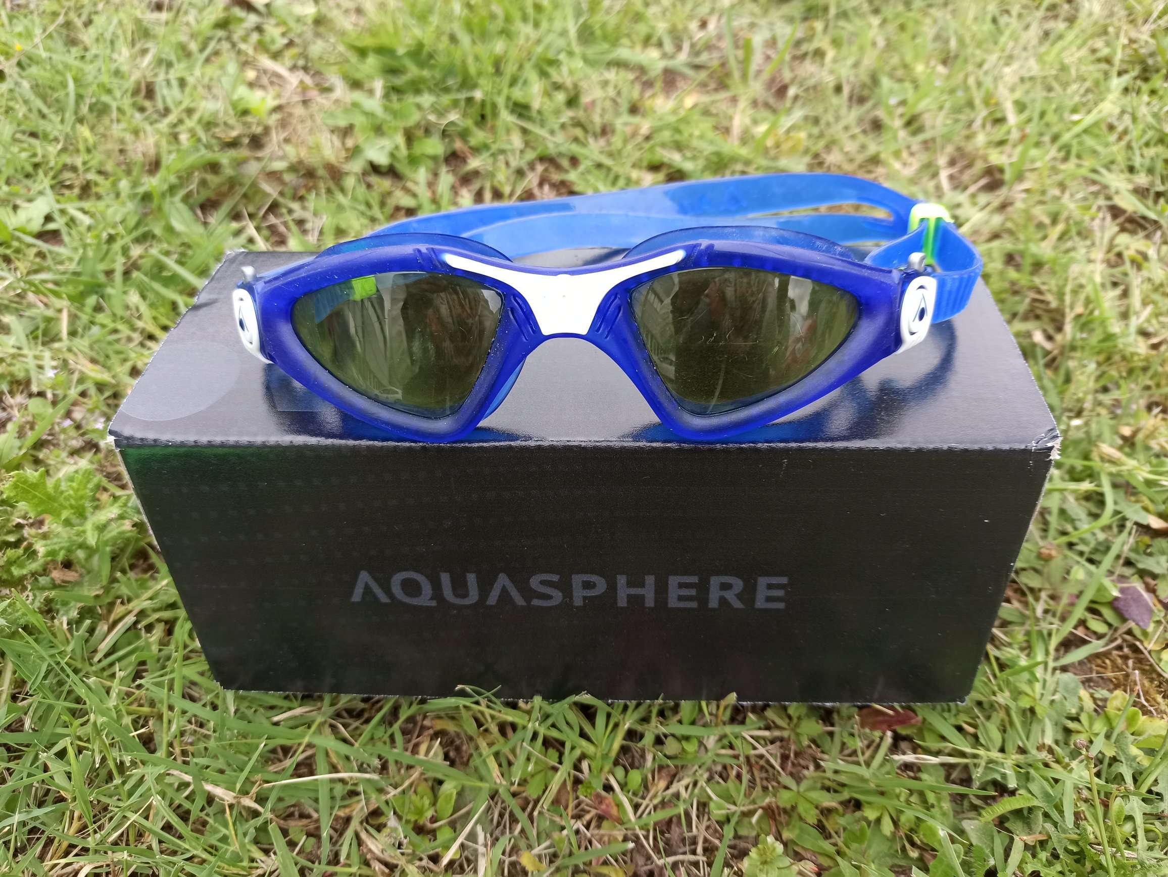 Lunettes de natation triathlon femme Aquasphere kayenne polarisée.