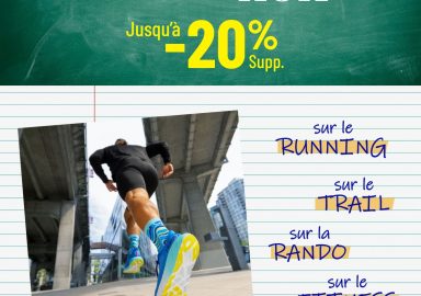 Back to Run : faites la rentrée sur i-Run avec des promos jusqu’à -20% supplémentaires !